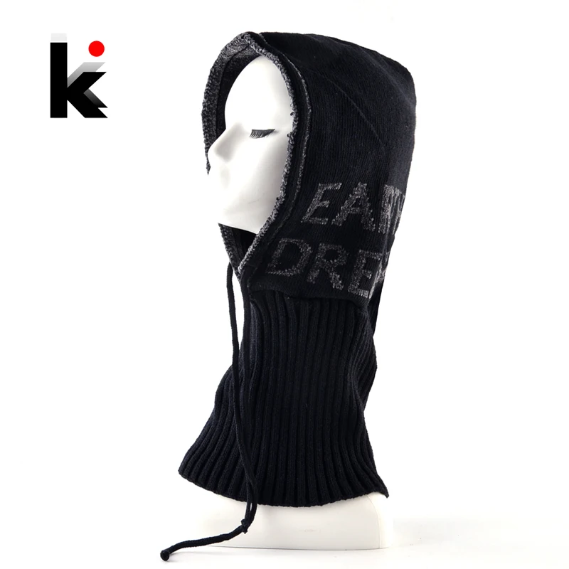 Winter Warm Beanie Hats Men Outdoor Windproof Balaclava Beanies Women Knitted Letters Multi Functional Fake Collar Hat Scarves
Winter Warm Beanie Hats Men Outdoor Windproof Balaclava Beanies Women Knitted Letters Multi Functional Fake Collar Hat Scarves