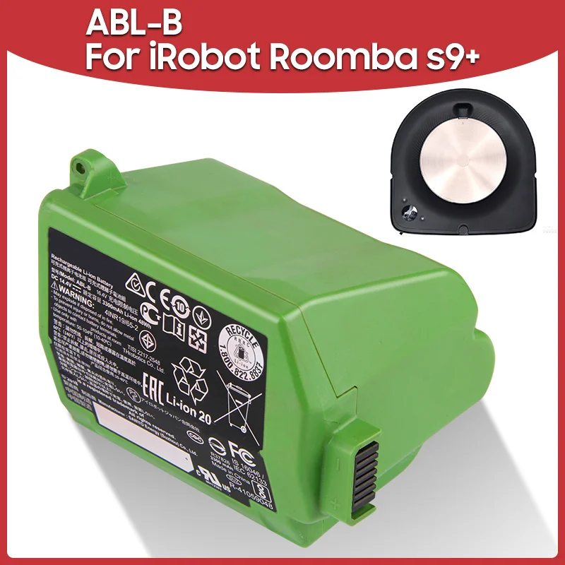 Оригинальный запасной аккумулятор 3300 мАч ABL-B для iRobot Roomba S9 + подметание батареи робота
Оригинальный запасной аккумулятор 3300 мАч ABL-B для iRobot Roomba S9 + подметание батареи робота