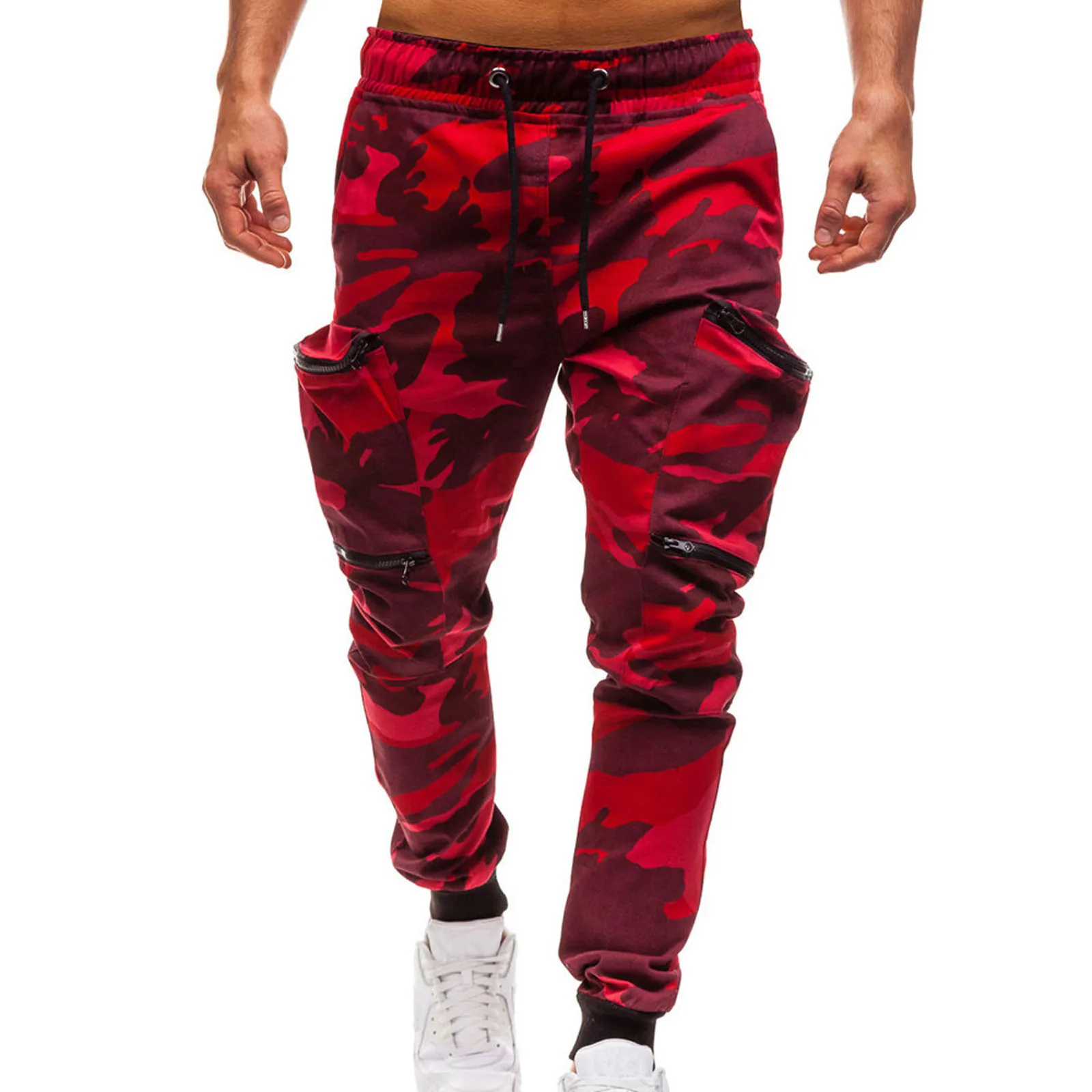 men camouflage print pants red hip hop harajuku cargo pants men casual multi-pocket trousers oversize pants large Size
men camouflage print pants red hip hop harajuku cargo pants men casual multi-pocket trousers oversize pants large Size