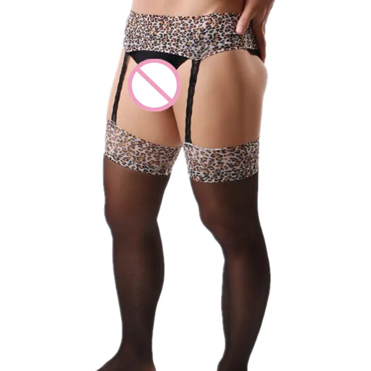 Summer Men's Sexy Fashion Leopard Pantyhose Mens Sheer Tights Crotchless Stockings Fetish Pantyhose for Male Underwear Lingerie
Summer Men's Sexy Fashion Leopard Pantyhose Mens Sheer Tights Crotchless Stockings Fetish Pantyhose for Male Underwear Lingerie
