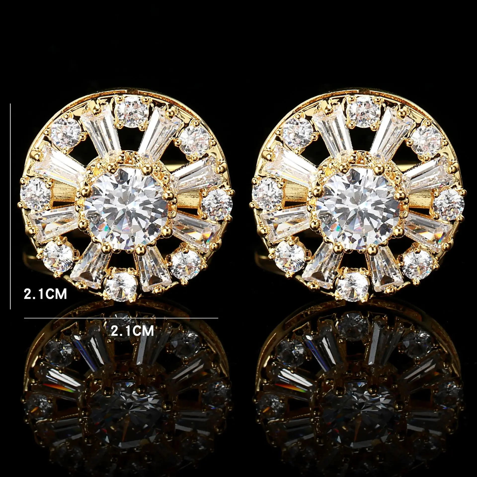 Men's French Shirt Cufflinks Women's Shirt Light Luxury Zircon Cufflinks Red stone Cufflinks
Men's French Shirt Cufflinks Women's Shirt Light Luxury Zircon Cufflinks Red stone Cufflinks