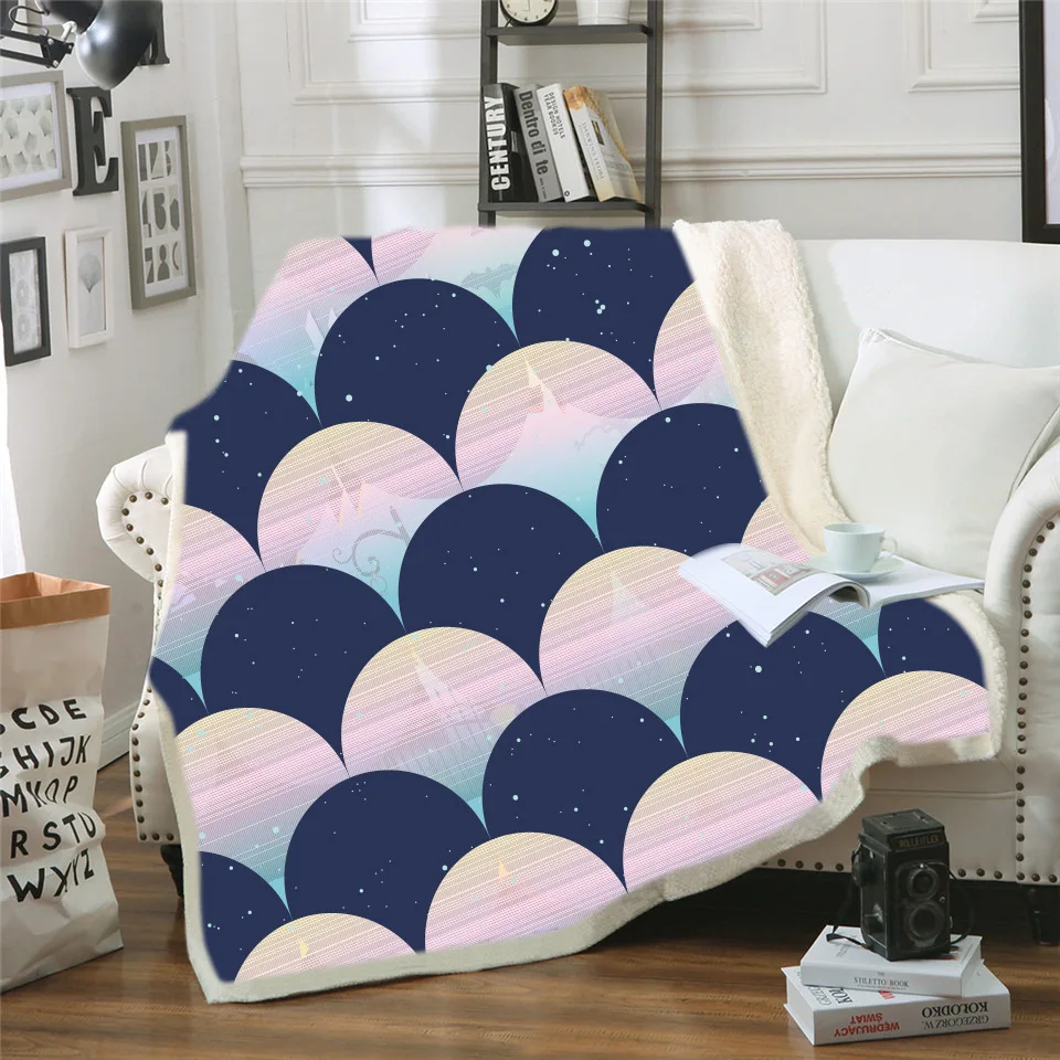 New Fleece Blankets Multicolored Scale Pattern Printed Soft Warm Sofa Bed Sheets Home Decoration
New Fleece Blankets Multicolored Scale Pattern Printed Soft Warm Sofa Bed Sheets Home Decoration