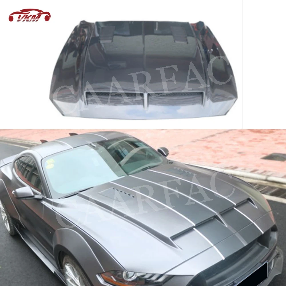 Carbon fiber Engine Hood FRP Unpainted Black for Ford Mustang 2.3 5.0 2018 UP Auto Car Decorations
Carbon fiber Engine Hood FRP Unpainted Black for Ford Mustang 2.3 5.0 2018 UP Auto Car Decorations