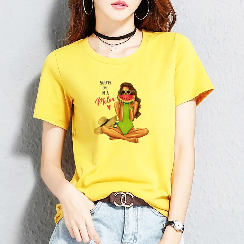2022 new style beautiful girl tshirt brand new fashion summer top tees casual t-shirt women printing shirts
2022 new style beautiful girl tshirt brand new fashion summer top tees casual t-shirt women printing shirts