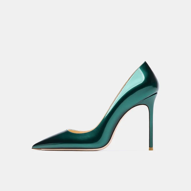 Spring patent leather pointed toe stiletto high heel bridal wedding shoes wild large size small size dress women's single shoes
Spring patent leather pointed toe stiletto high heel bridal wedding shoes wild large size small size dress women's single shoes