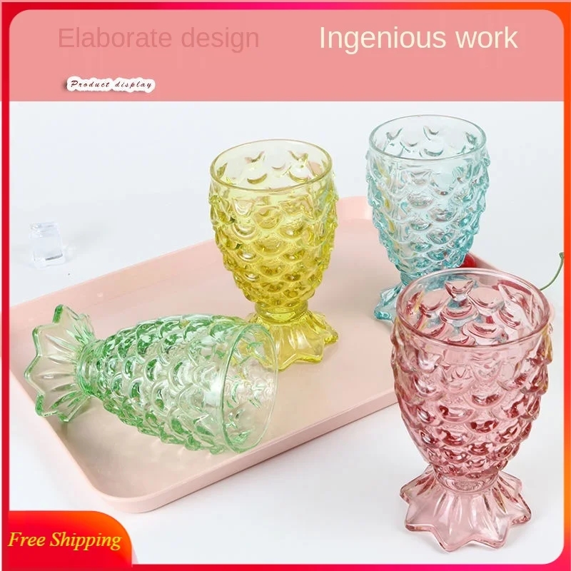 Mermaid Water Cup Female Cup Glass Transparent Creative Glass Cup Set Household Drinking Glass Juice Glass Wine Glass Cute Tazas
Mermaid Water Cup Female Cup Glass Transparent Creative Glass Cup Set Household Drinking Glass Juice Glass Wine Glass Cute Tazas