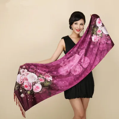 Silk fleece double-sided double-color casual scarf shawl Fashion design women's spring and summer embroidered scarf, lace decora
Silk fleece double-sided double-color casual scarf shawl Fashion design women's spring and summer embroidered scarf, lace decora