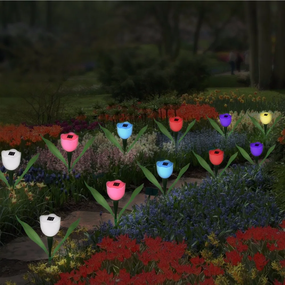 Colorful Bulb Solar Lamps Tulip Flower Led Garland Holiday Light for Wedding Party Decoration Christmas Bulbs IP65 Lamp
Colorful Bulb Solar Lamps Tulip Flower Led Garland Holiday Light for Wedding Party Decoration Christmas Bulbs IP65 Lamp