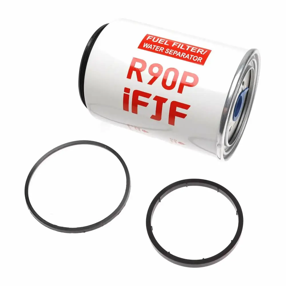 R90P Element Spin-On Fuel Filter Water Separator for Racor 390R 490R & 690R 30 Micron Maximum Flow Rate 90 GPH (341 LPH)
R90P Element Spin-On Fuel Filter Water Separator for Racor 390R 490R & 690R 30 Micron Maximum Flow Rate 90 GPH (341 LPH)