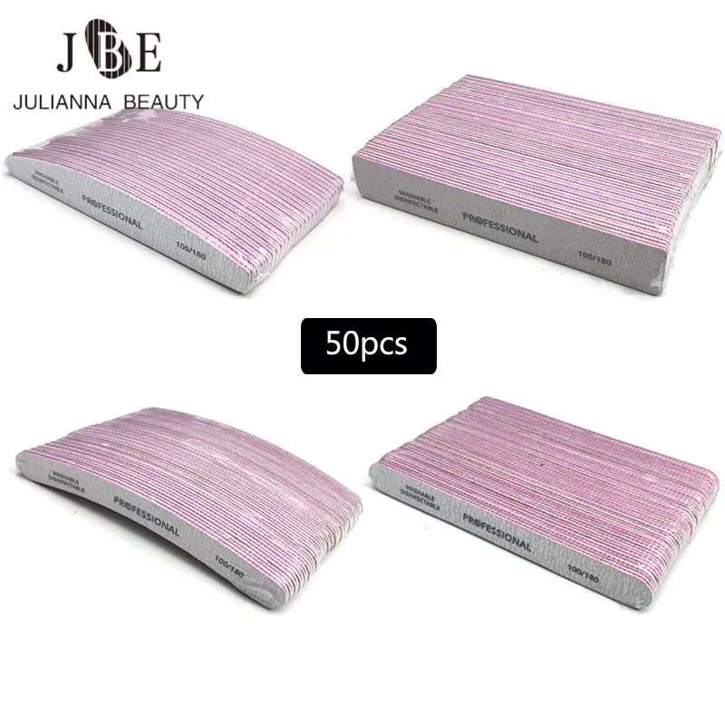 50pcs Gray Nail File lime a ongle professionel Nail Buffer 80/100/180/240 Double Side Manicure Buffing File Tool For UV Gel
50pcs Gray Nail File lime a ongle professionel Nail Buffer 80/100/180/240 Double Side Manicure Buffing File Tool For UV Gel