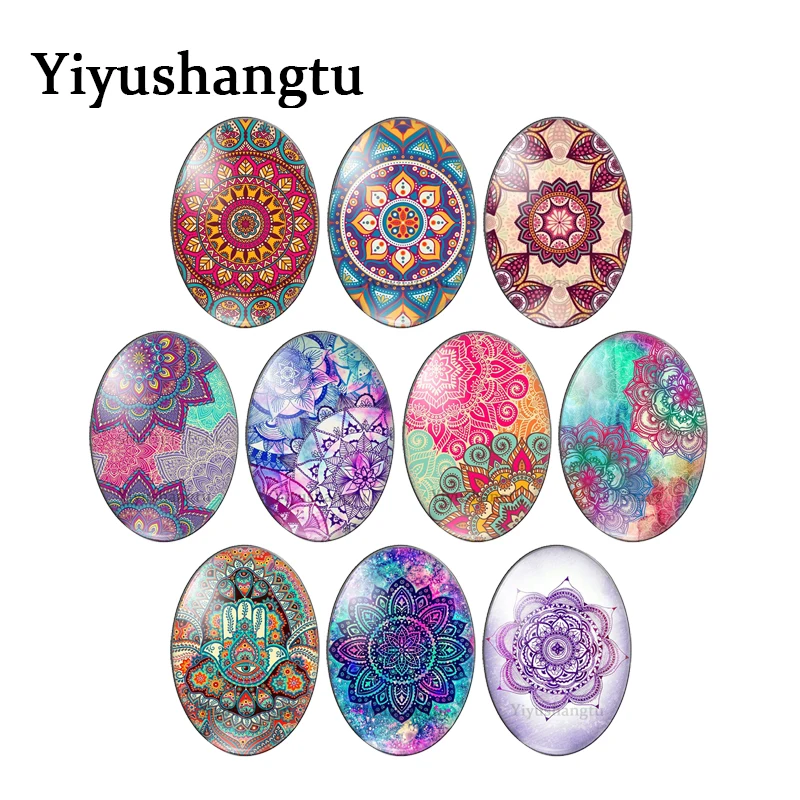 Fashion Vintage flowers pattern 10pcs mixed 13x18mm/18x25mm/30x40mm Oval photo glass cabochon flat back Making findings
Fashion Vintage flowers pattern 10pcs mixed 13x18mm/18x25mm/30x40mm Oval photo glass cabochon flat back Making findings