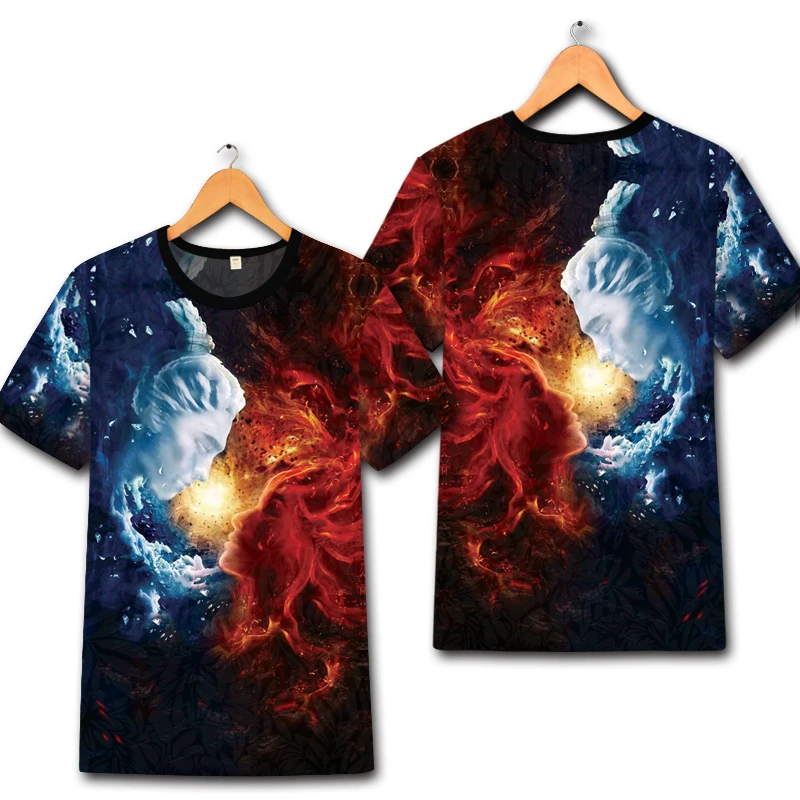 Creative abstract animal pattern 3d print short sleeve t shirt Summer 2019 New quality soft comfortable luxury t shirt men S-6XL
Creative abstract animal pattern 3d print short sleeve t shirt Summer 2019 New quality soft comfortable luxury t shirt men S-6XL