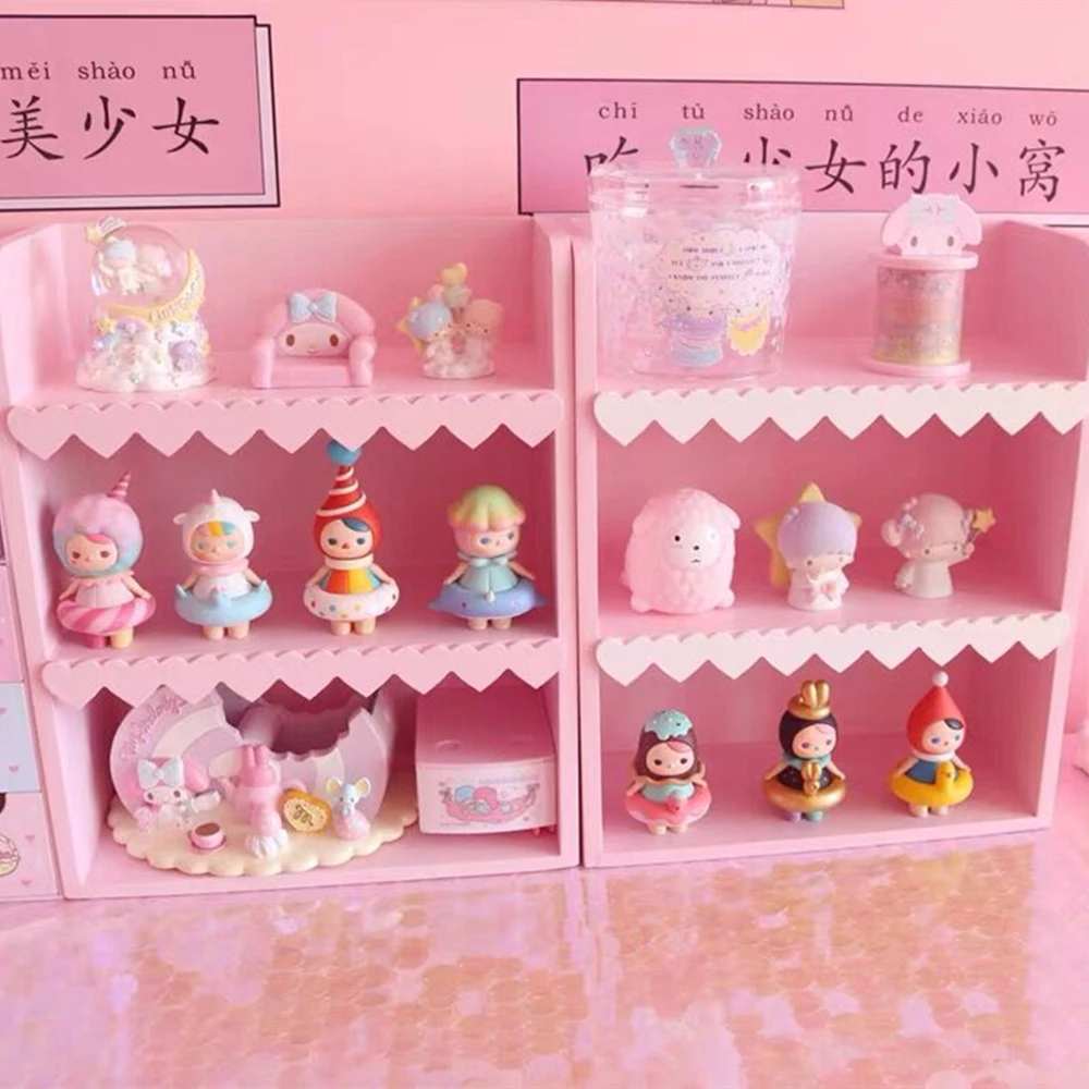 Wooden Desktop Storage Rack for Girls, Pink Cabinet, Cosmetic Rack, Brush Organizer, Home, Bedroom Decoration, Cute Ornaments, 3
Wooden Desktop Storage Rack for Girls, Pink Cabinet, Cosmetic Rack, Brush Organizer, Home, Bedroom Decoration, Cute Ornaments, 3