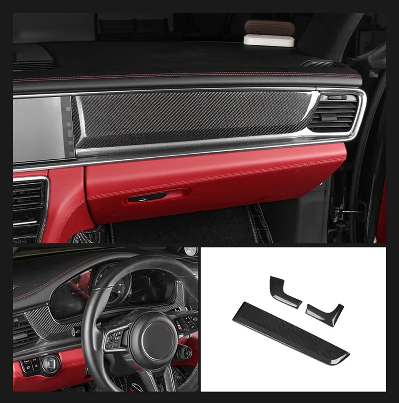 Fit For Porsche Panamera 2017-2020 Dashboard Decorative Real Carbon Fiber Car Center Control Panel Cover Frame Car Accessories
Fit For Porsche Panamera 2017-2020 Dashboard Decorative Real Carbon Fiber Car Center Control Panel Cover Frame Car Accessories