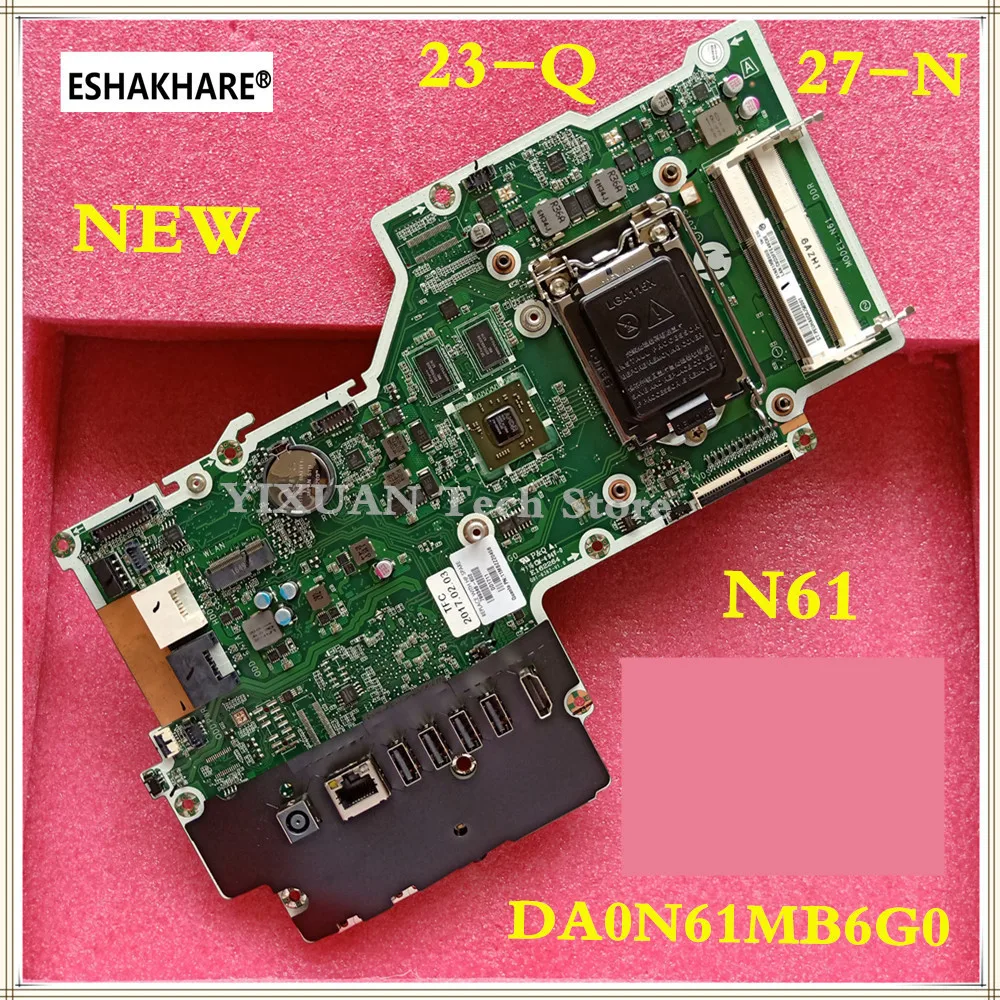 799346-003 для HP Pavilion 23-Q 27-N материнская плата AIO 828619-003 799346-503 DA0N61MB6G0 материнская плата 100% протестирована Полная работа
799346-003 для HP Pavilion 23-Q 27-N материнская плата AIO 828619-003 799346-503 DA0N61MB6G0 материнская плата 100% протестирована Полная работа