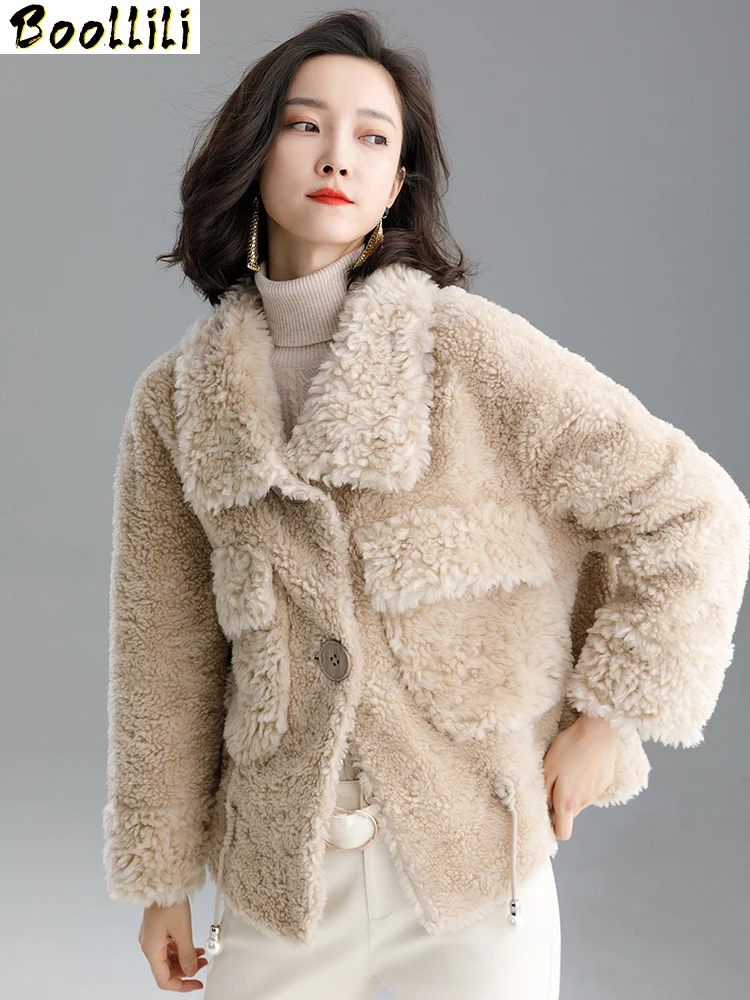 Fur Boollili Real Coat Women Winter Coat Women Clothes 2023 100% Wool Jacket Sheep Shearing Parka Real Fur Jacket
Fur Boollili Real Coat Women Winter Coat Women Clothes 2023 100% Wool Jacket Sheep Shearing Parka Real Fur Jacket