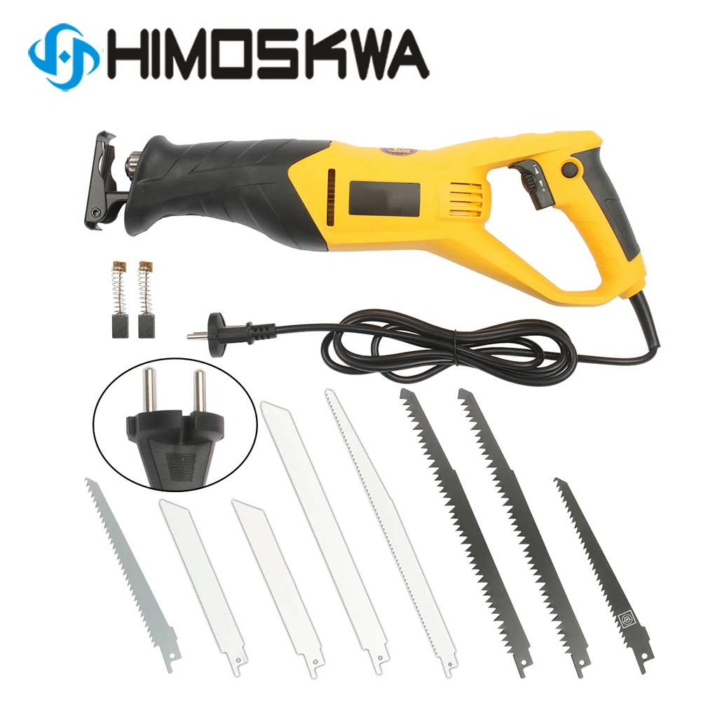900w Reciprocating saw electric saber saw wood cutting metal cutting machine Yellow
900w Reciprocating saw electric saber saw wood cutting metal cutting machine Yellow