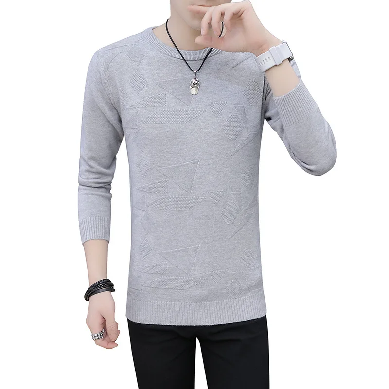 New Style Men's Long-Sleeve O Neck Crew Neck Sweater 2019 Autumn Stylish Sweater Teenager Korean-style Slim Fit Men's Pullover
New Style Men's Long-Sleeve O Neck Crew Neck Sweater 2019 Autumn Stylish Sweater Teenager Korean-style Slim Fit Men's Pullover