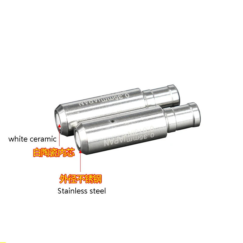 2pcs EDM Drill Ceramic Electrode White Ceramic Guide 0.18mm 6*8*30 Puncher Machine New
2pcs EDM Drill Ceramic Electrode White Ceramic Guide 0.18mm 6*8*30 Puncher Machine New