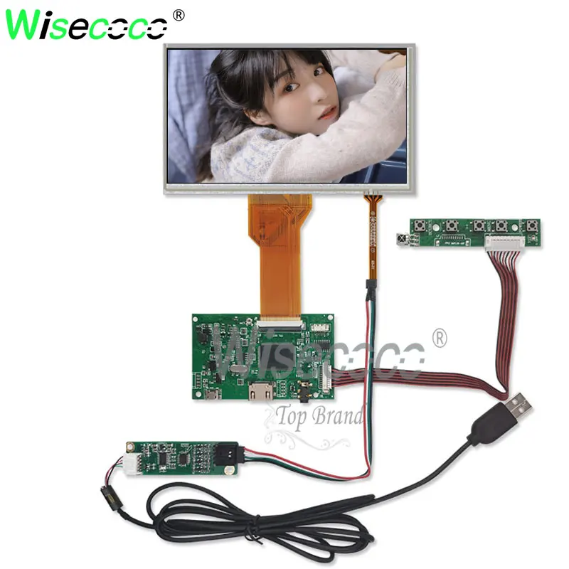for portable DVD player raspberry pi DIY project display 7 inch 800*480 LCD touch panel with USB fpc 50 pins driver board
for portable DVD player raspberry pi DIY project display 7 inch 800*480 LCD touch panel with USB fpc 50 pins driver board