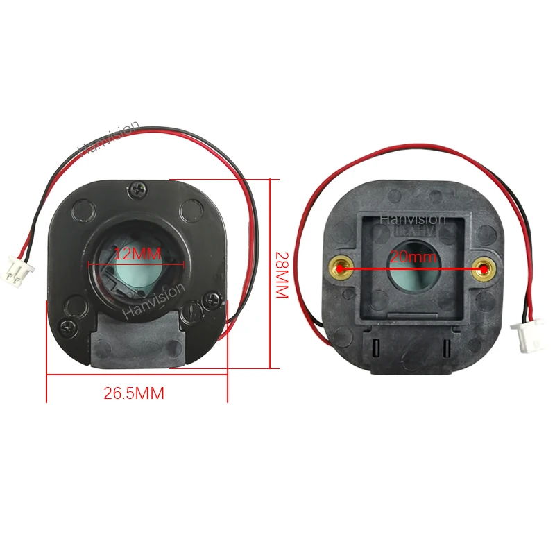 M12 Lens Mount Holder Double Filter Switcher HD IR CUT Filter for HD CCTV Security Camera Accessories
M12 Lens Mount Holder Double Filter Switcher HD IR CUT Filter for HD CCTV Security Camera Accessories