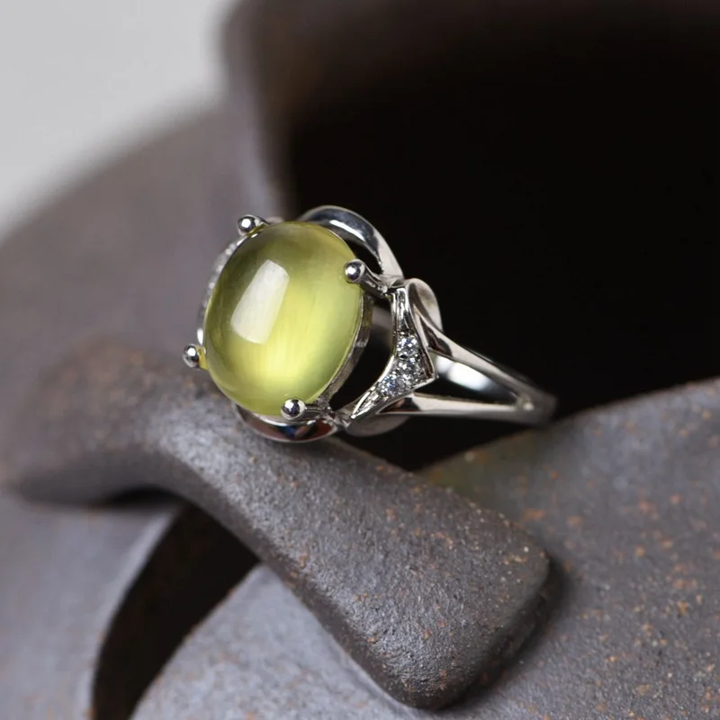 FNJ 925 Silver Ring for Women Jewelry 100% Original Pure S925 Sterling Silver Rings Natural Prehnite
FNJ 925 Silver Ring for Women Jewelry 100% Original Pure S925 Sterling Silver Rings Natural Prehnite