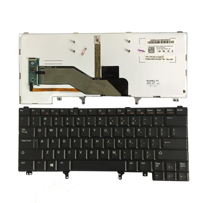 New US Keyboard For Dell Latitude E5420 E5430 E6220 E6230 E6320 E6330 English Laptop Keyboard With Backlit
New US Keyboard For Dell Latitude E5420 E5430 E6220 E6230 E6320 E6330 English Laptop Keyboard With Backlit