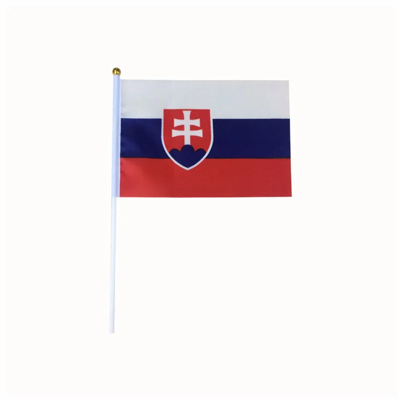 14*21 cm Slovakia country banner,170 t polyester flag,small size hand flag 100PCS/LOT
14*21 cm Slovakia country banner,170 t polyester flag,small size hand flag 100PCS/LOT