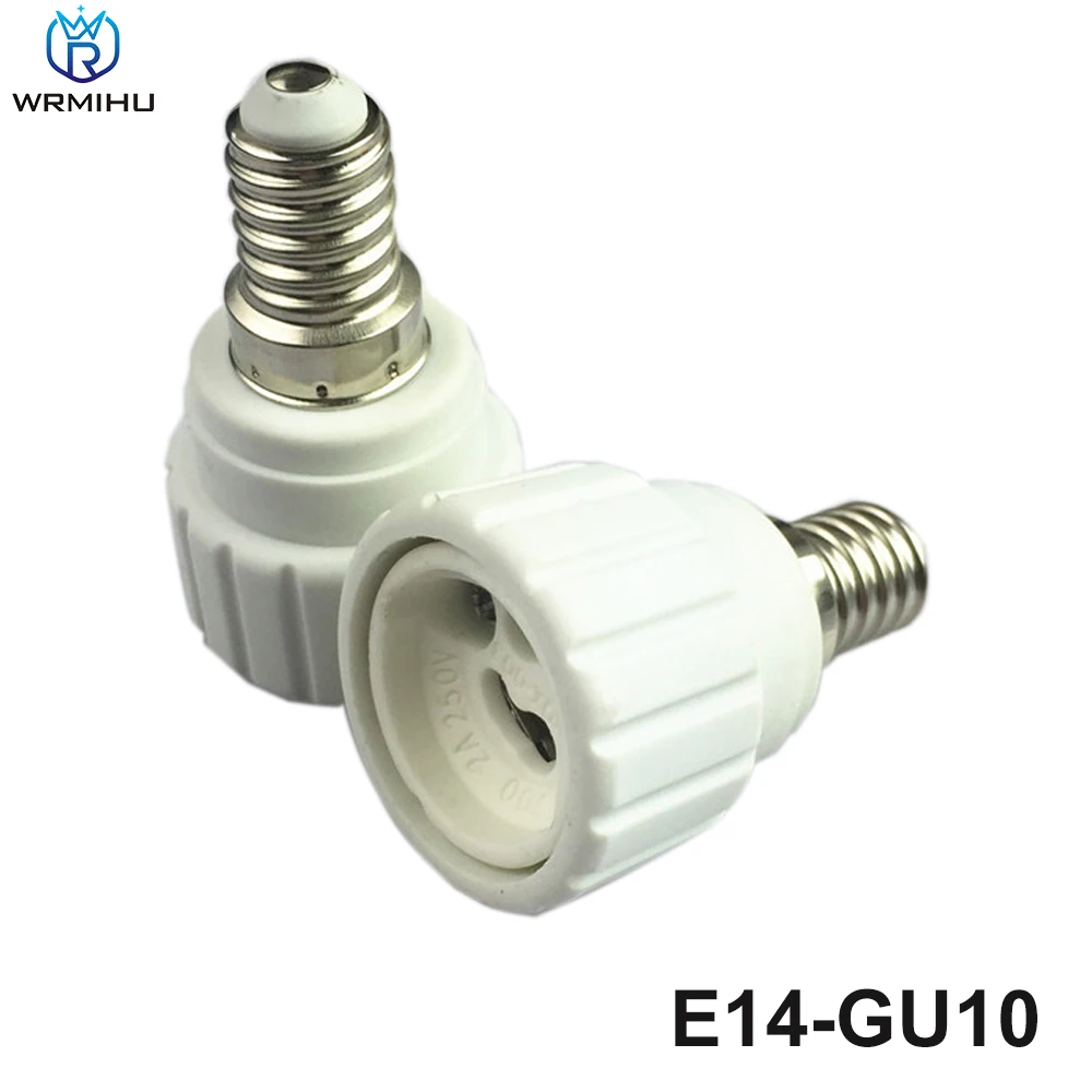 1PCS E14 to GU10 Lamp Holder Converters Lamp Base Converter Led Light Bulb Adapter
1PCS E14 to GU10 Lamp Holder Converters Lamp Base Converter Led Light Bulb Adapter