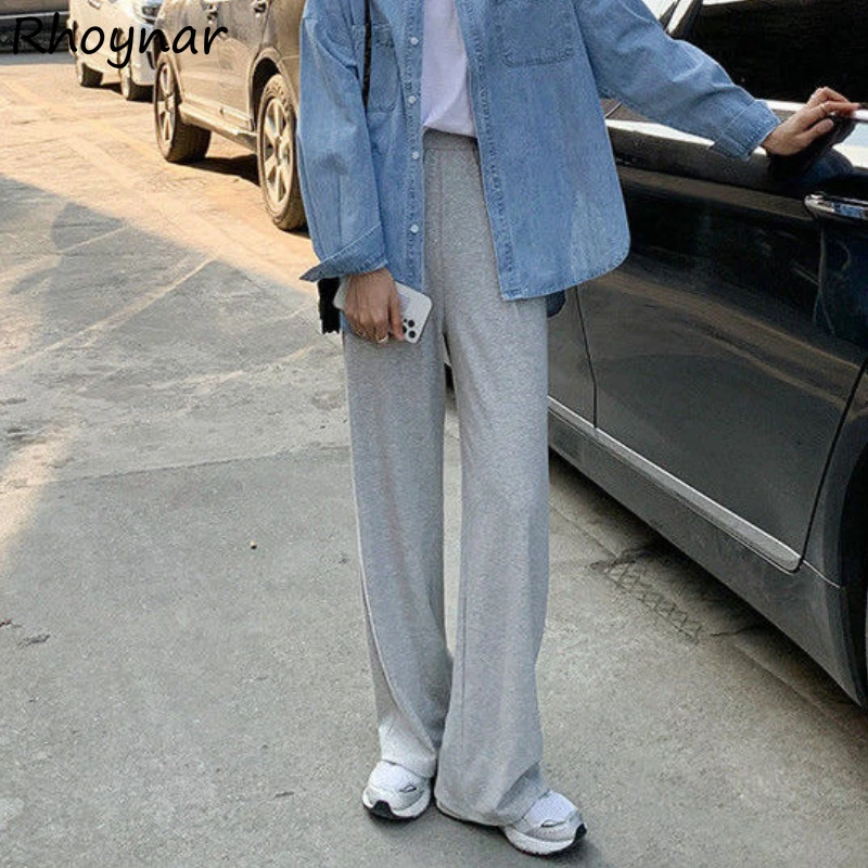 Casual Knitted Pants Women Solid Spring New All-match Daily Fashion Students Popular Empire Korean Style Loose Elastic Waist Ins
Casual Knitted Pants Women Solid Spring New All-match Daily Fashion Students Popular Empire Korean Style Loose Elastic Waist Ins