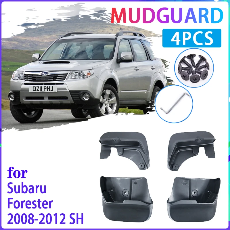 Автомобильные Брызговики для Subaru Forester SH 2008, 2009, 2010, 2011, 2012, 4 шт.
Автомобильные Брызговики для Subaru Forester SH 2008, 2009, 2010, 2011, 2012, 4 шт.