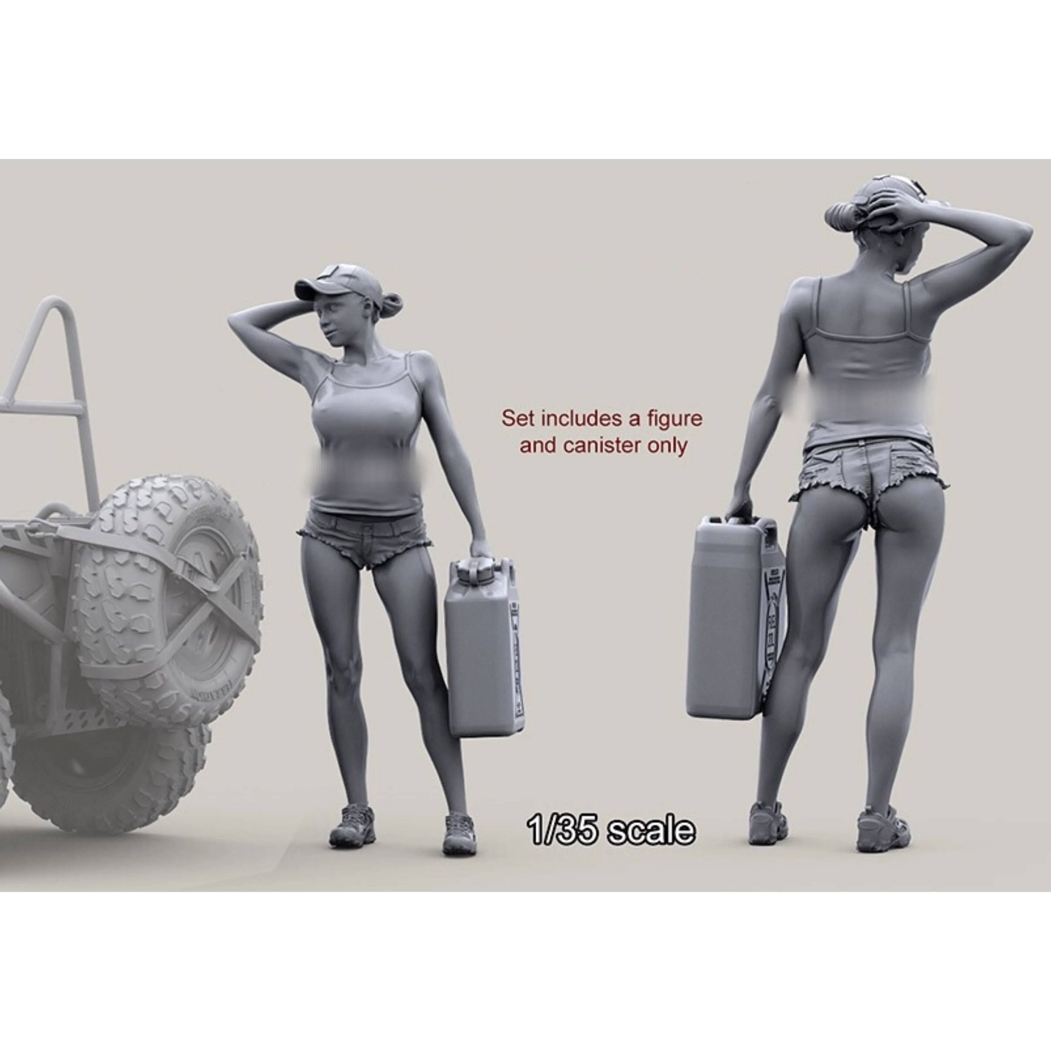 1/35 Resin Model Figure GK,Female role, Unassembled and unpainted kit
1/35 Resin Model Figure GK,Female role, Unassembled and unpainted kit