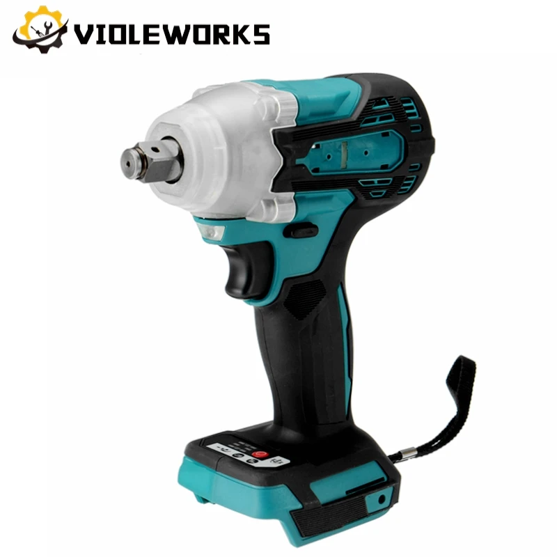 18V 620Nm Brushless Cordless Electric Impact Wrench Rechargeable 1/2 inch Wrench Power Tools Compatible For Makita 18V Battery
18V 620Nm Brushless Cordless Electric Impact Wrench Rechargeable 1/2 inch Wrench Power Tools Compatible For Makita 18V Battery