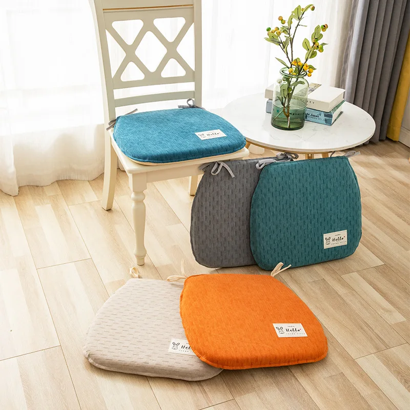 Cushion Square Seat Pad Outer Shell Filling with Ties Non Slip Solid Color Home Dining Hotel Living Room Decor Memory Foam Chair
Cushion Square Seat Pad Outer Shell Filling with Ties Non Slip Solid Color Home Dining Hotel Living Room Decor Memory Foam Chair