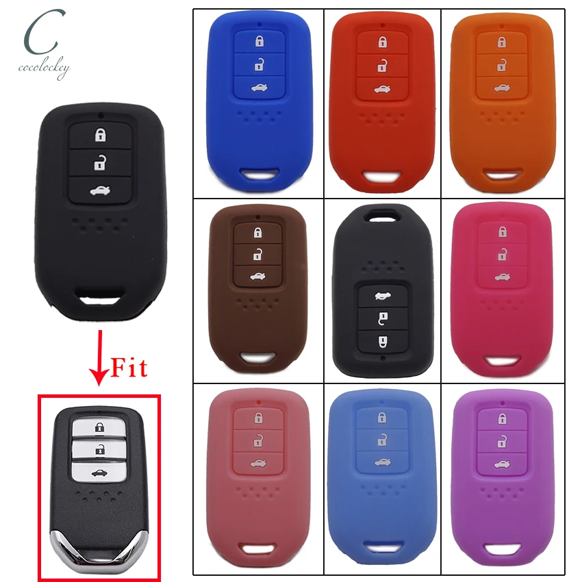 Cocolockey силиконовый чехол для автомобильных ключей, сумка-держатель для Honda Accord CRV, 3 кнопки, Защитная силиконовая крышка кожа, автомобильный с...
Cocolockey силиконовый чехол для автомобильных ключей, сумка-держатель для Honda Accord CRV, 3 кнопки, Защитная силиконовая крышка кожа, автомобильный с...