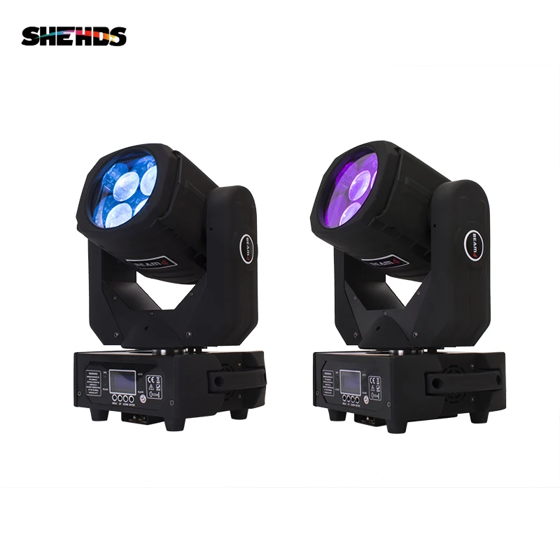 SHEHDS LED Super Beam 4X25W Moving Head Light Led Mini Stage Disco Dj DMX Lamp lumiere StrobeShow Christmas Party Light
SHEHDS LED Super Beam 4X25W Moving Head Light Led Mini Stage Disco Dj DMX Lamp lumiere StrobeShow Christmas Party Light