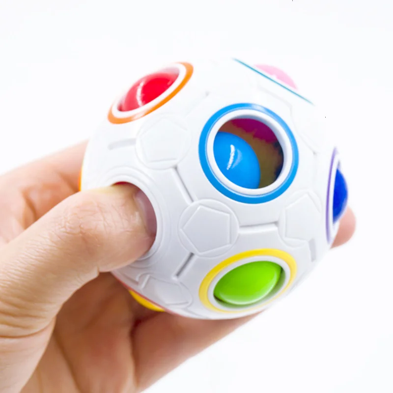 Creative Magic Spheric Cube Speed Rainbow Ball Puzzles Learning Educational Toys For Children Adults Office Anti Stress Puzzles
Creative Magic Spheric Cube Speed Rainbow Ball Puzzles Learning Educational Toys For Children Adults Office Anti Stress Puzzles