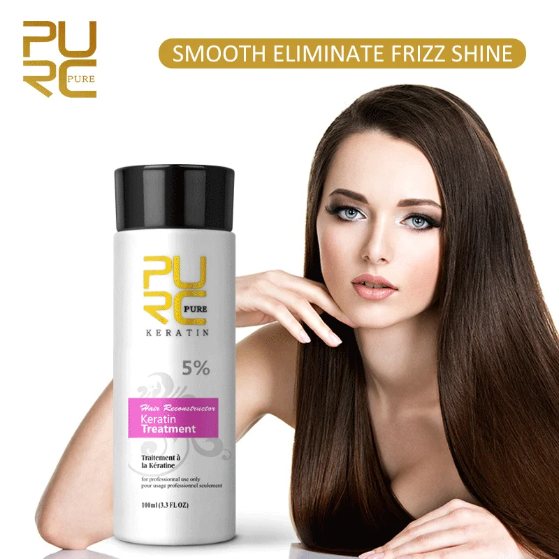 PURC 100ml Brazilian Keratin Hair Treatment Straightening Smoothing Keratin for Women Hair Care
PURC 100ml Brazilian Keratin Hair Treatment Straightening Smoothing Keratin for Women Hair Care