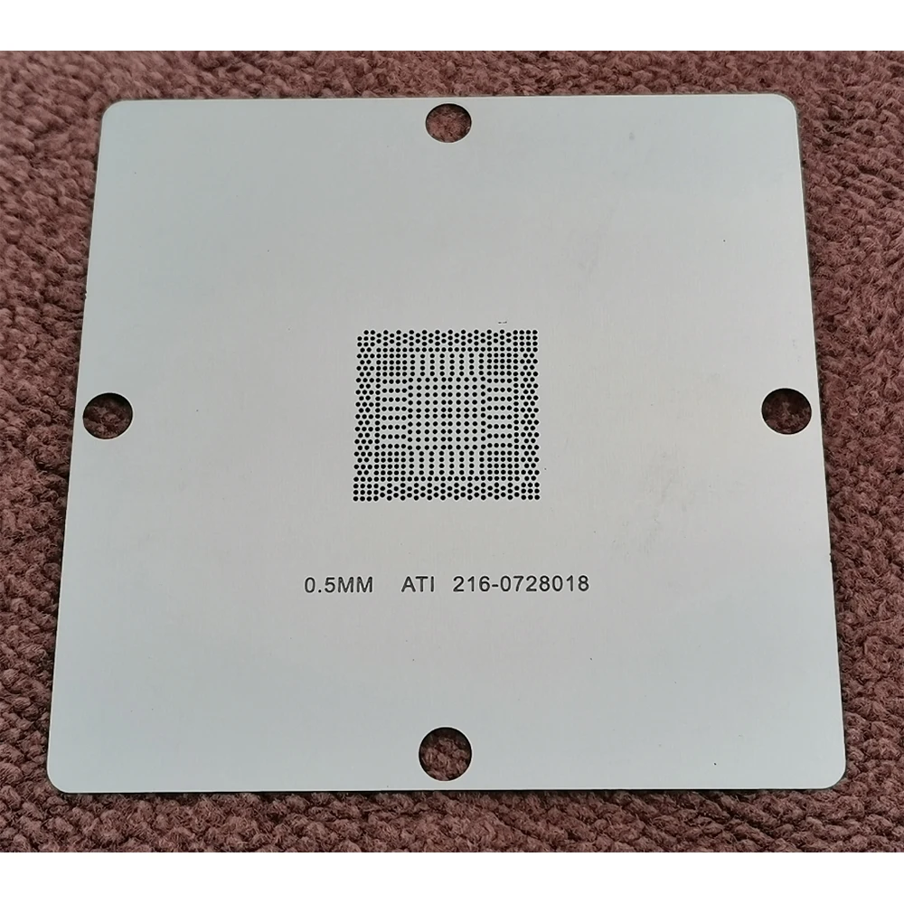 BGA Stencil For 216-0728018 216-0774009 216-0774207 216-0728020 216-0749001 216-0774008 216-0809024 216-0833018 Direct Heating
BGA Stencil For 216-0728018 216-0774009 216-0774207 216-0728020 216-0749001 216-0774008 216-0809024 216-0833018 Direct Heating