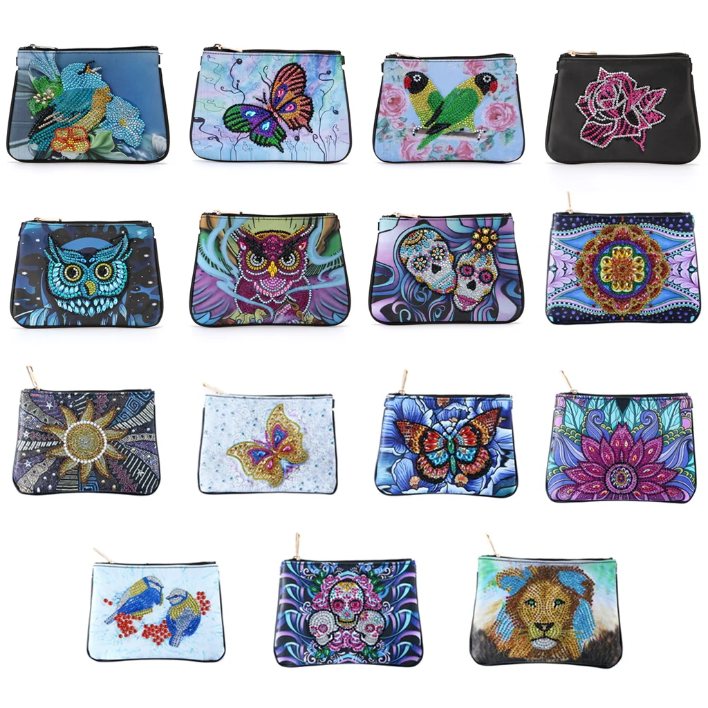 Diamond Art Painting Purse Wallet Women Handbag Tote Bag DIY Special Shaped Drill Cross Stitch Embroidery Kit Art Craft
Diamond Art Painting Purse Wallet Women Handbag Tote Bag DIY Special Shaped Drill Cross Stitch Embroidery Kit Art Craft