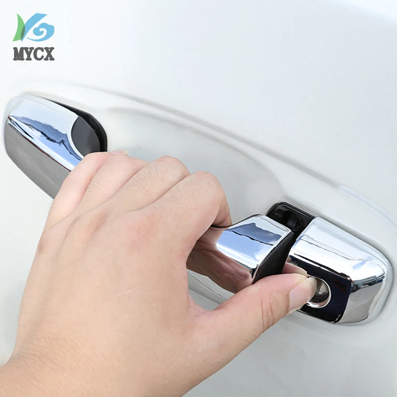 8pcs Chrome Exterior Door Handle Protective Cover Trim For Toyota Land Cruiser Prado Fj150 150 2015 2016-2017 2018 2019 2020
8pcs Chrome Exterior Door Handle Protective Cover Trim For Toyota Land Cruiser Prado Fj150 150 2015 2016-2017 2018 2019 2020