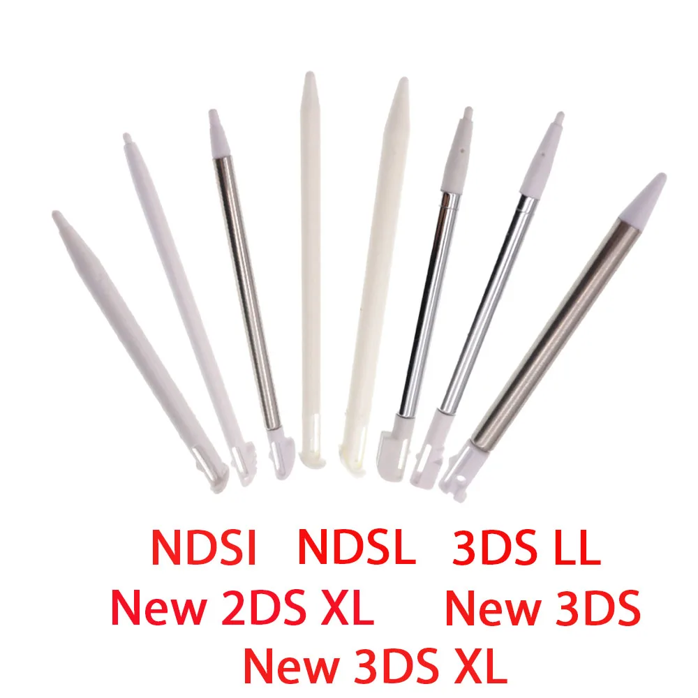 1pcs white for Nintendo 2DS 3DS New 2DS New 3DS XL LL For NDSL NDSi Metal Telescopic Stylus Pen Plastic Stylus Touch Screen Pen
1pcs white for Nintendo 2DS 3DS New 2DS New 3DS XL LL For NDSL NDSi Metal Telescopic Stylus Pen Plastic Stylus Touch Screen Pen