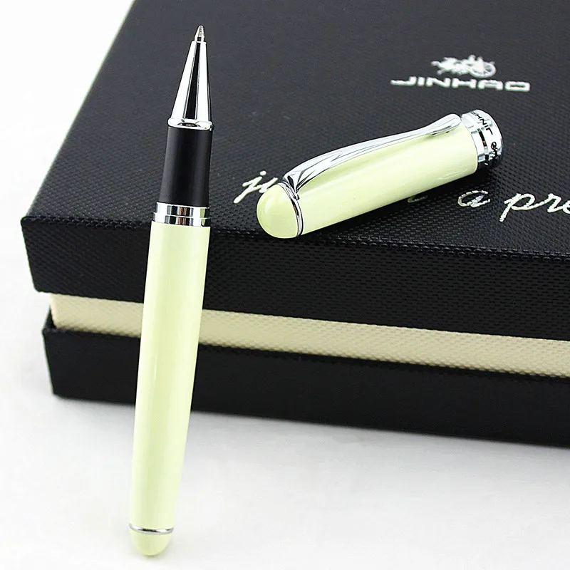 Jinhao 750 Executive Roller Ball Pen Ivory White And Silver Stationery Office Supplies Writing pen
Jinhao 750 Executive Roller Ball Pen Ivory White And Silver Stationery Office Supplies Writing pen