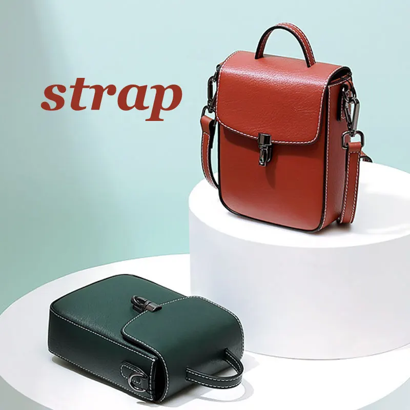 Leather Women's Bag Popular Handbag New Style Shoulder Bag Women's Solid Color Mobile Phone Bag Messenger Bag Small Bucket Bag
Leather Women's Bag Popular Handbag New Style Shoulder Bag Women's Solid Color Mobile Phone Bag Messenger Bag Small Bucket Bag