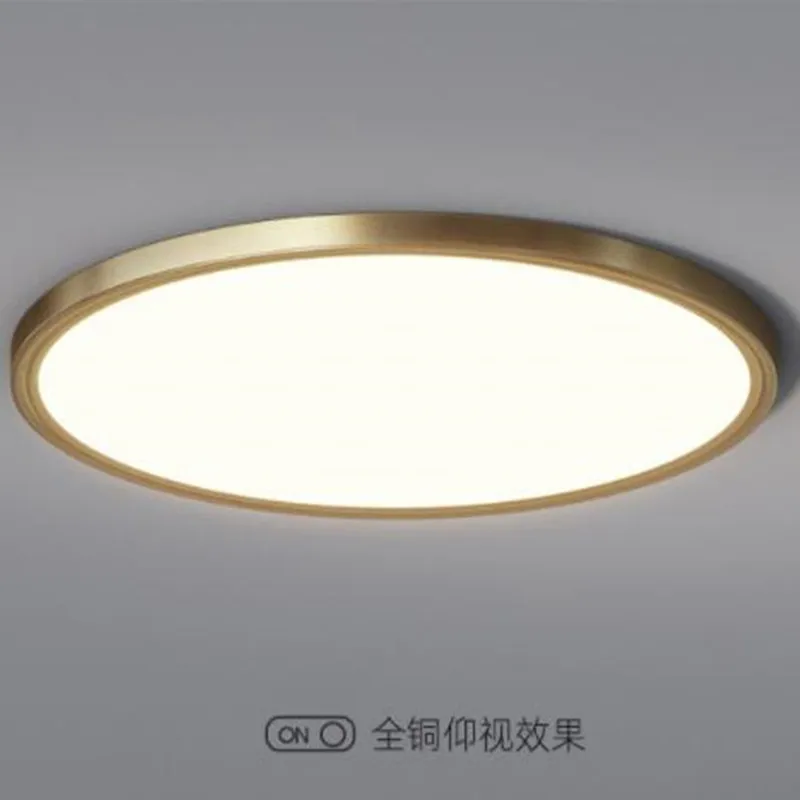 All copper thin copper ceiling lamp modern minimalist room lamp aisle corridor ceiling light
All copper thin copper ceiling lamp modern minimalist room lamp aisle corridor ceiling light