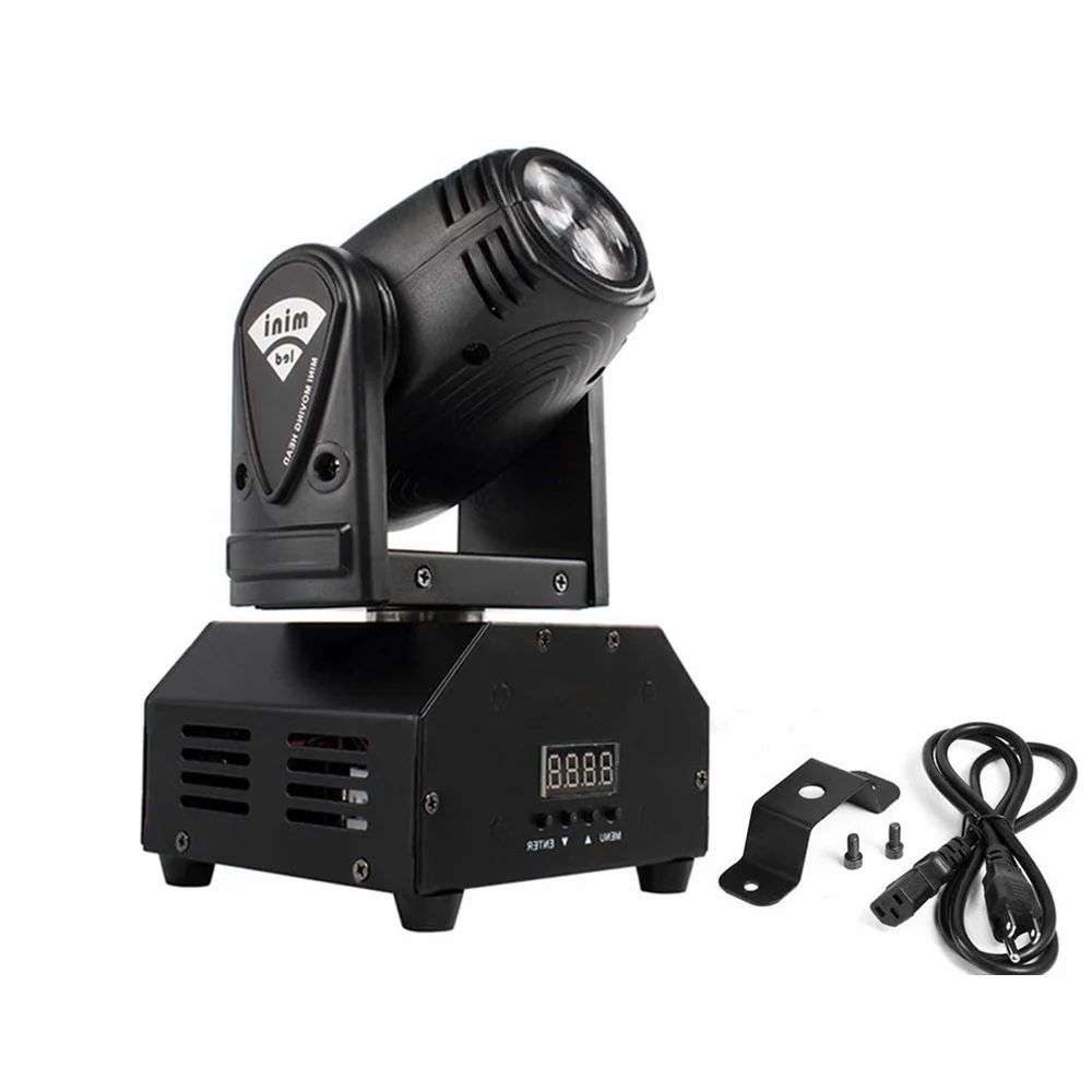 Mini Moving Head Stage Light RGBW DMX512 Beam Spot LED Lighting Effects for DJ Disco Party Dance Wedding Bar Theater Spotlight
Mini Moving Head Stage Light RGBW DMX512 Beam Spot LED Lighting Effects for DJ Disco Party Dance Wedding Bar Theater Spotlight