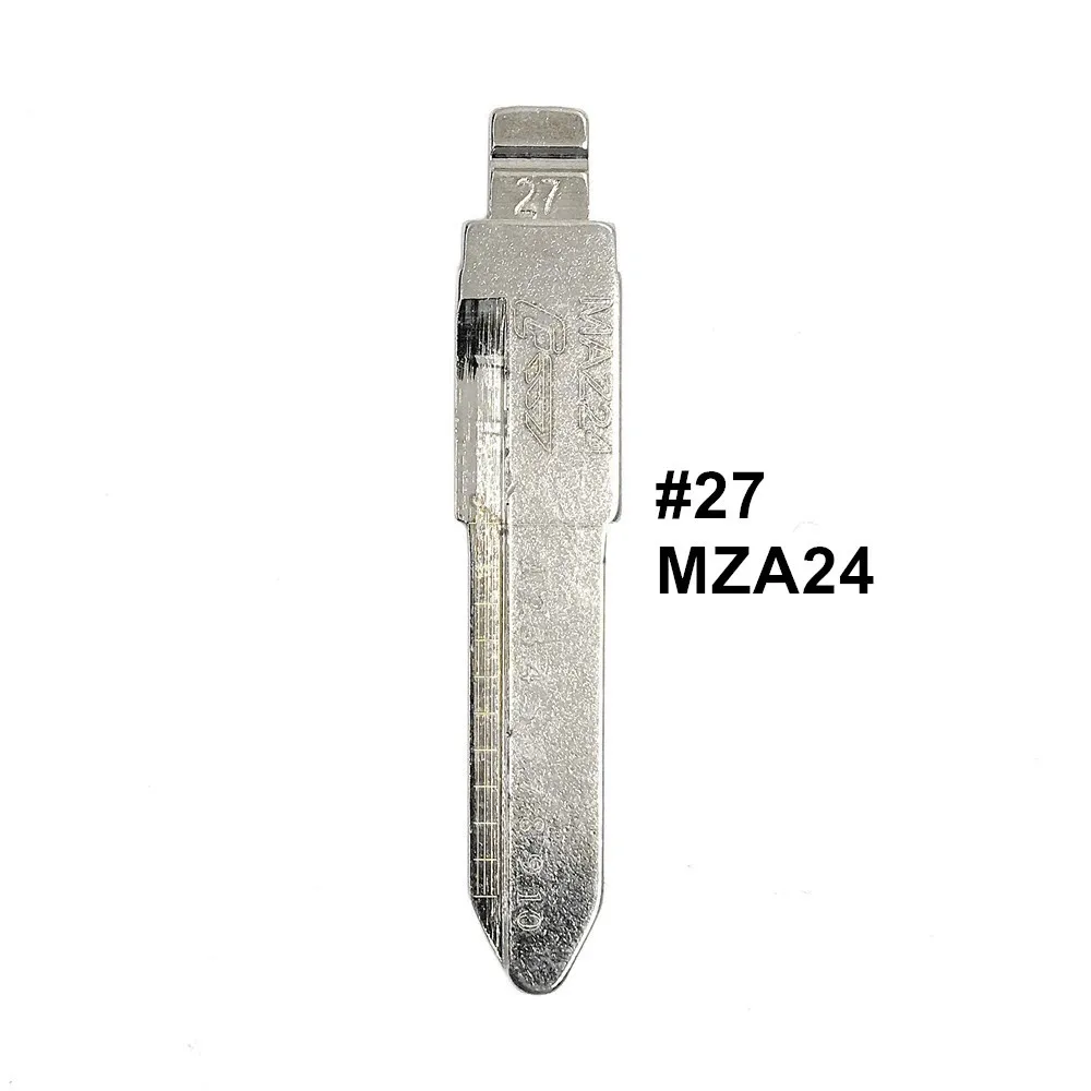 5pcs 2 IN 1 Lishi MZA24 #27 Engraved Line Key Blade Scale Shearing Teeth Cutting Key Blank for Mazda
5pcs 2 IN 1 Lishi MZA24 #27 Engraved Line Key Blade Scale Shearing Teeth Cutting Key Blank for Mazda