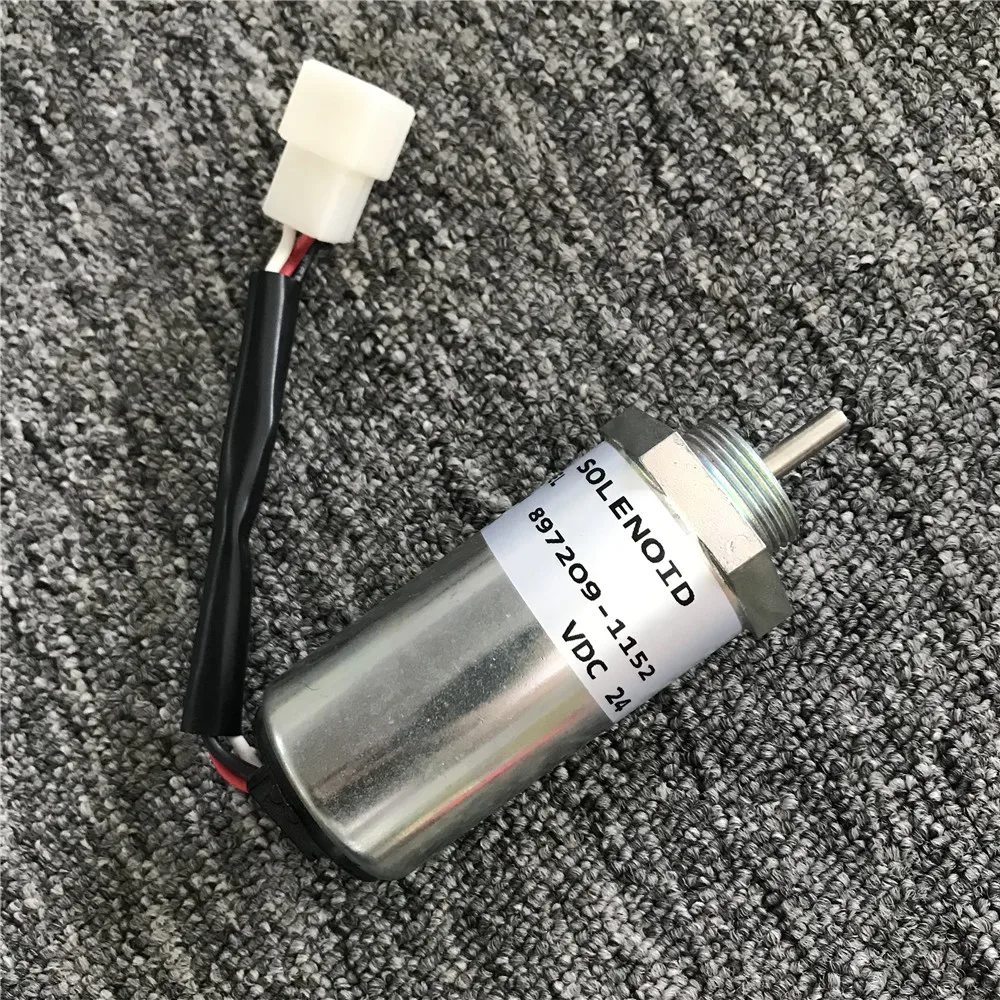 897209-1152 Applicable to Case CX78US/ Kobelco SK75-8/ Hitachi ZAX70/4LE2 Engine Flue Off Switch Solenoid Valve 12V/24V
897209-1152 Applicable to Case CX78US/ Kobelco SK75-8/ Hitachi ZAX70/4LE2 Engine Flue Off Switch Solenoid Valve 12V/24V