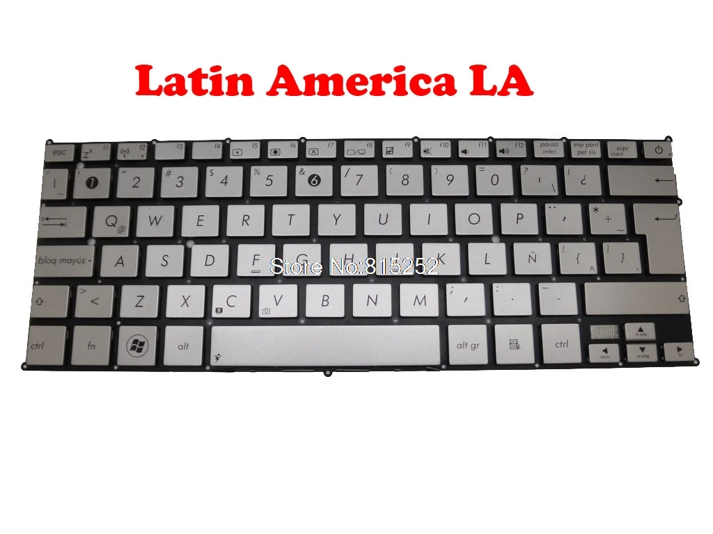 Keyboard For ASUS UX21 UX21E 0KNB0-1100ND00 0KNB0-1100WB00 0KNB0-1100LA00 0KN0-LX1LA02 Nordic/Slovenian/LA Latin America
Keyboard For ASUS UX21 UX21E 0KNB0-1100ND00 0KNB0-1100WB00 0KNB0-1100LA00 0KN0-LX1LA02 Nordic/Slovenian/LA Latin America