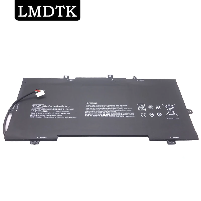LMDTK New VR03XL Laptop Battery For HP Envy 13-D d096UR d036NZ D046TU D051TU D006TU TPN-C120
LMDTK New VR03XL Laptop Battery For HP Envy 13-D d096UR d036NZ D046TU D051TU D006TU TPN-C120